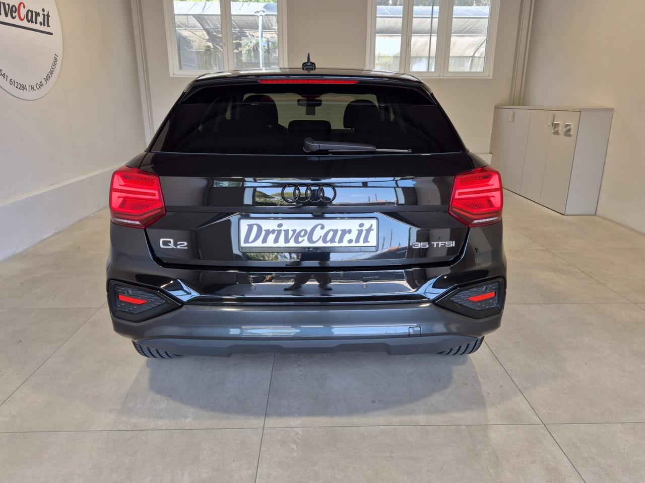 Audi Q2 35 1.5 TFSI ADVANCED S-TRONIC FARI MATRIX BLACK PACK RETROCAM. ACC AUTO UFFICIALE AUDI 1 PROPRIETARIO