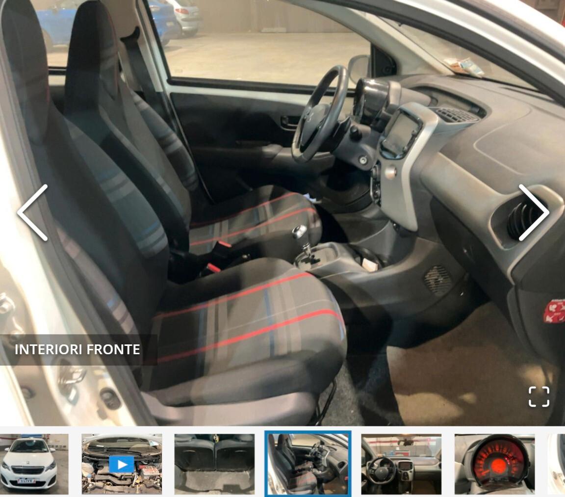 Peugeot 108 VTi 68 ETG 5 porte Active