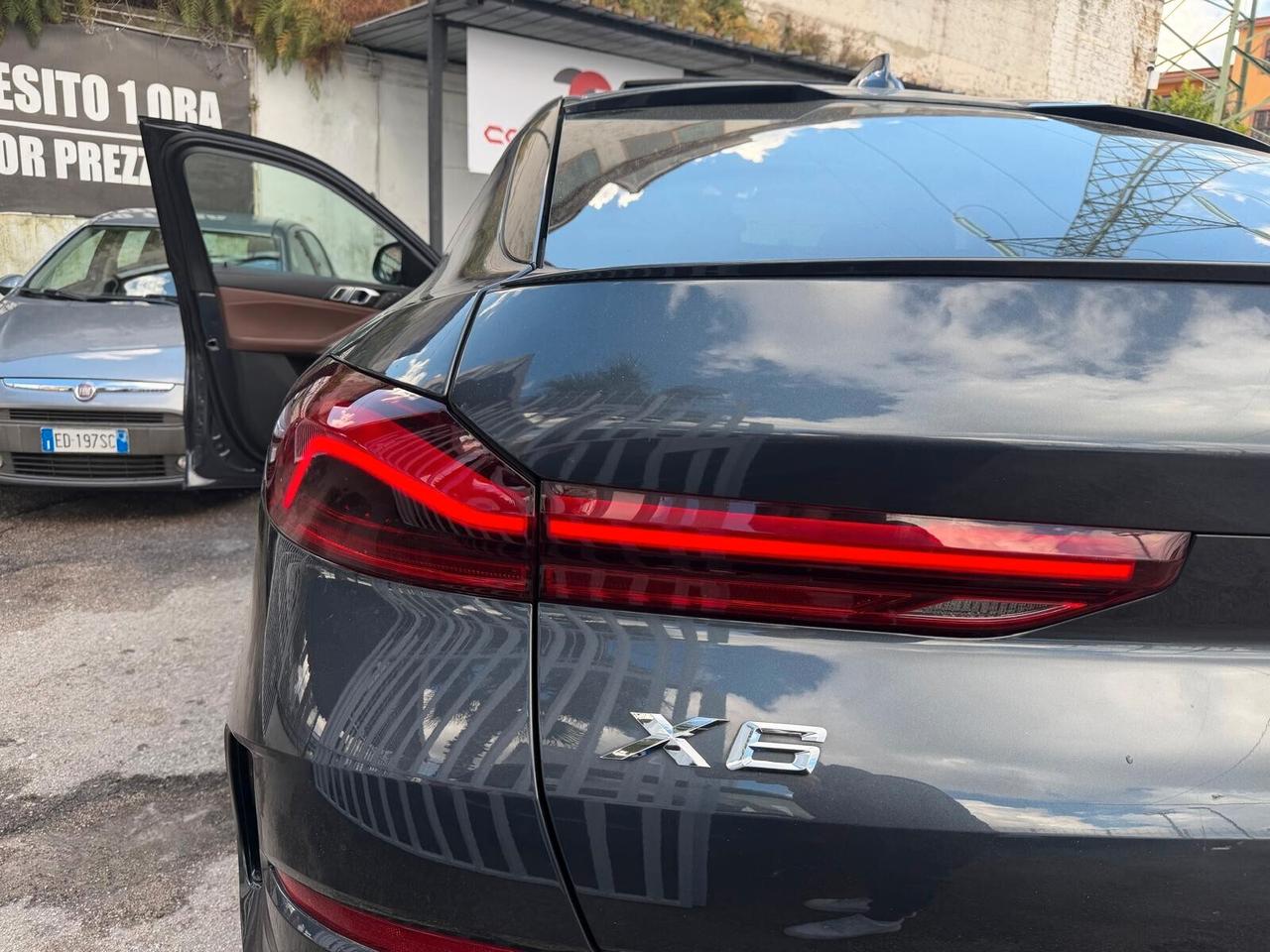 BMW NEW X6 40D 3.0 340CV TETTO 2021 TOP GAMMA