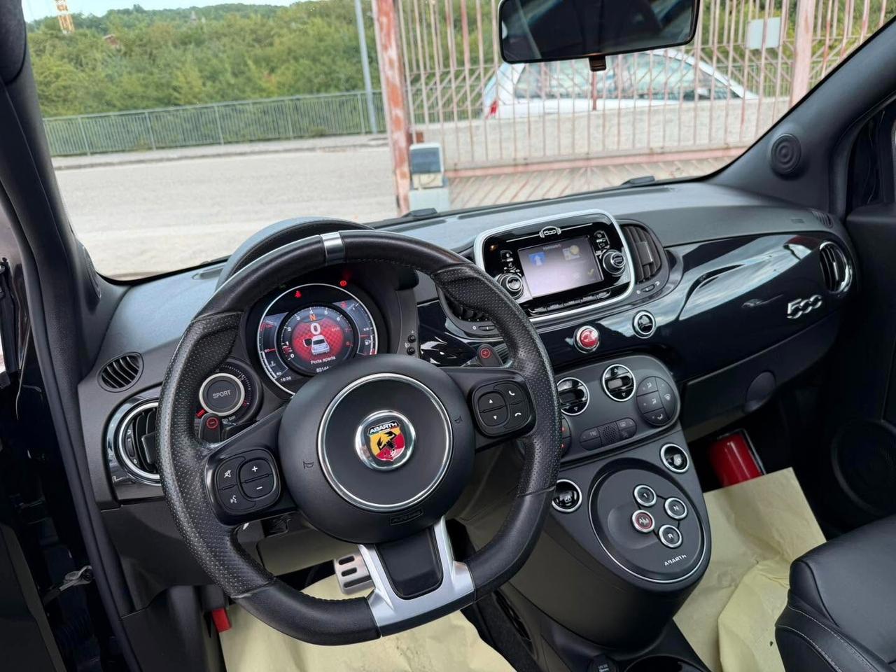Abarth 595 145cv -MTA- TETTO A -PELLE - NAVI