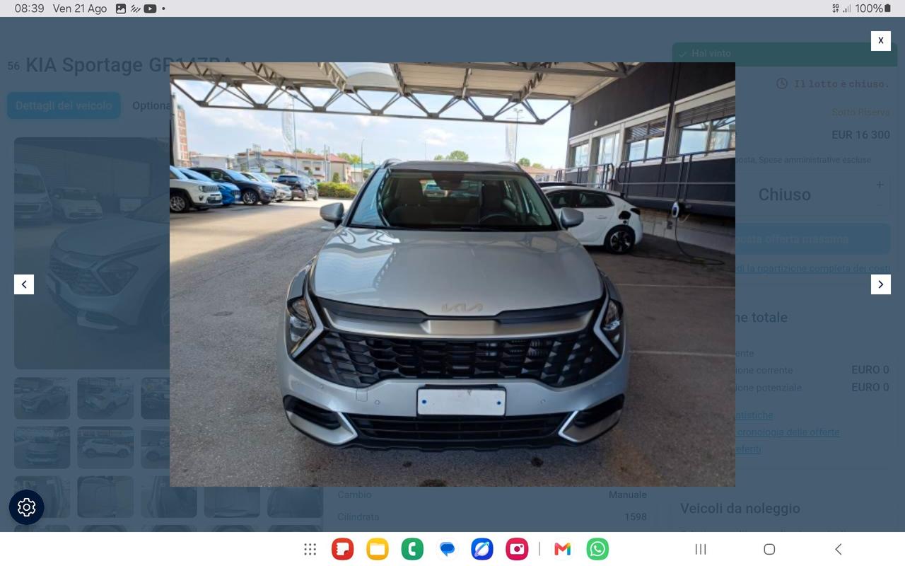 Kia Sportage 1.6 CRDi MHEV Business