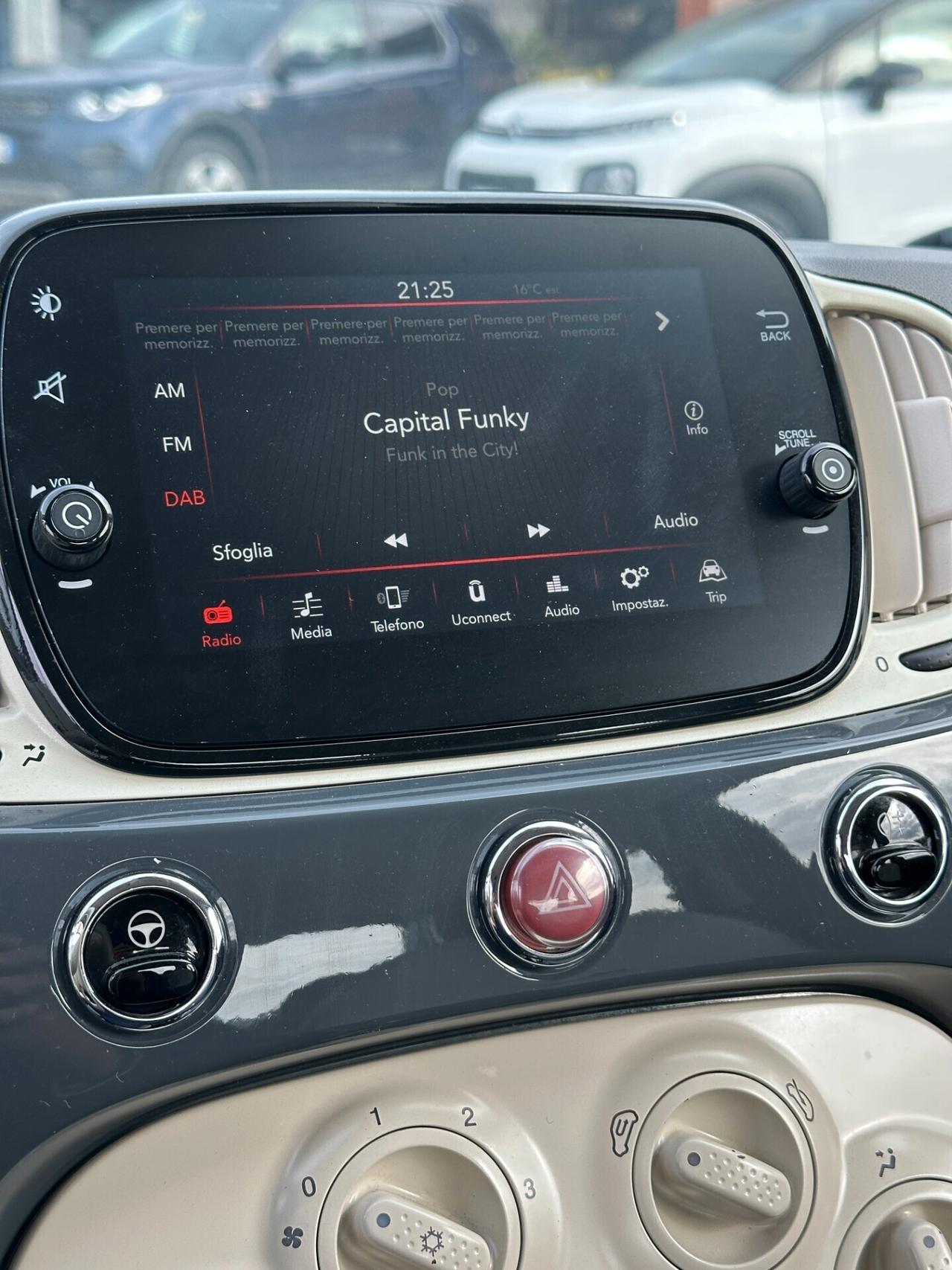 Fiat 500 1.2 GPL Lounge - 2020 Block System