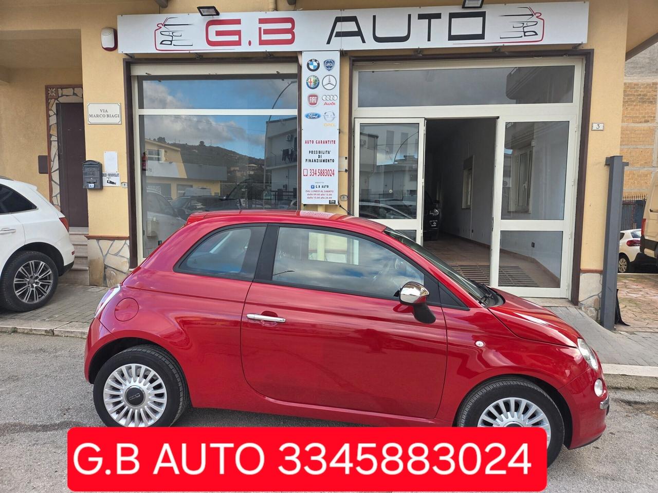 FIAT 500 ANNO 2014 1.2 BENZ SOLI 90000 KM CERTIFICATI