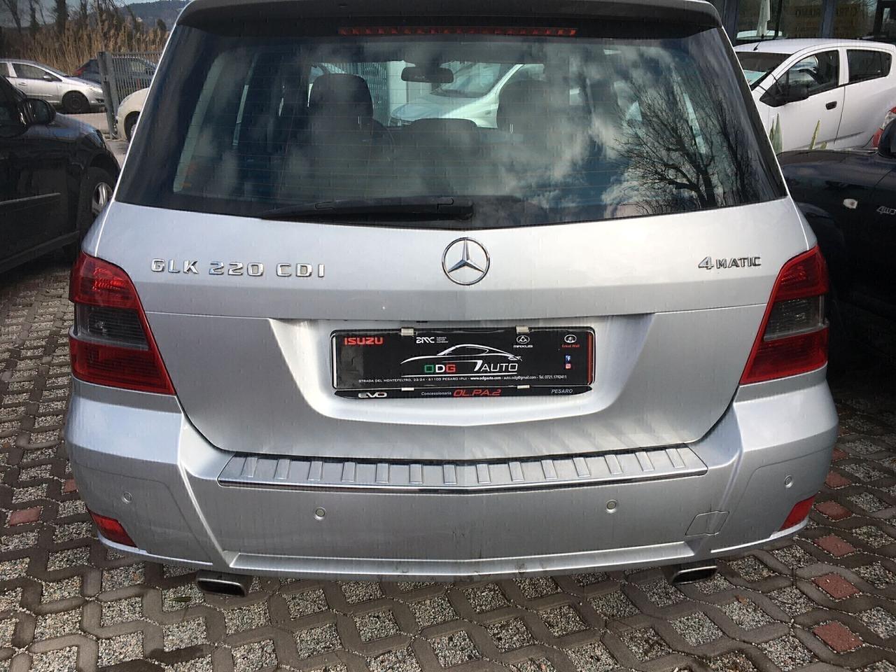 MERCEDES GLK 2 20 serie 2CAMBIO AUT.Diesel 2.2I 4MATIC BlueEFFICIENCY Km 185.740