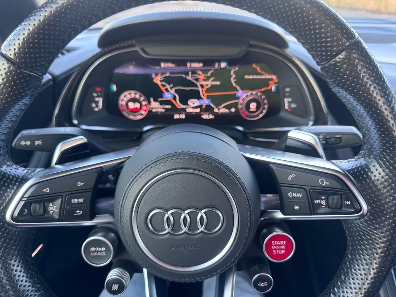 Audi R8 Spyder 5.2 FSI quattro S tronic full carbonio PERMUTE