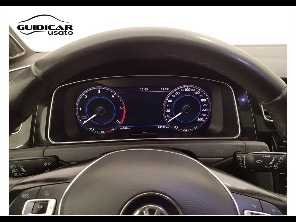 VOLKSWAGEN Golf VII 2017 5p - Golf 5p 1.6 tdi Executive 115cv dsg