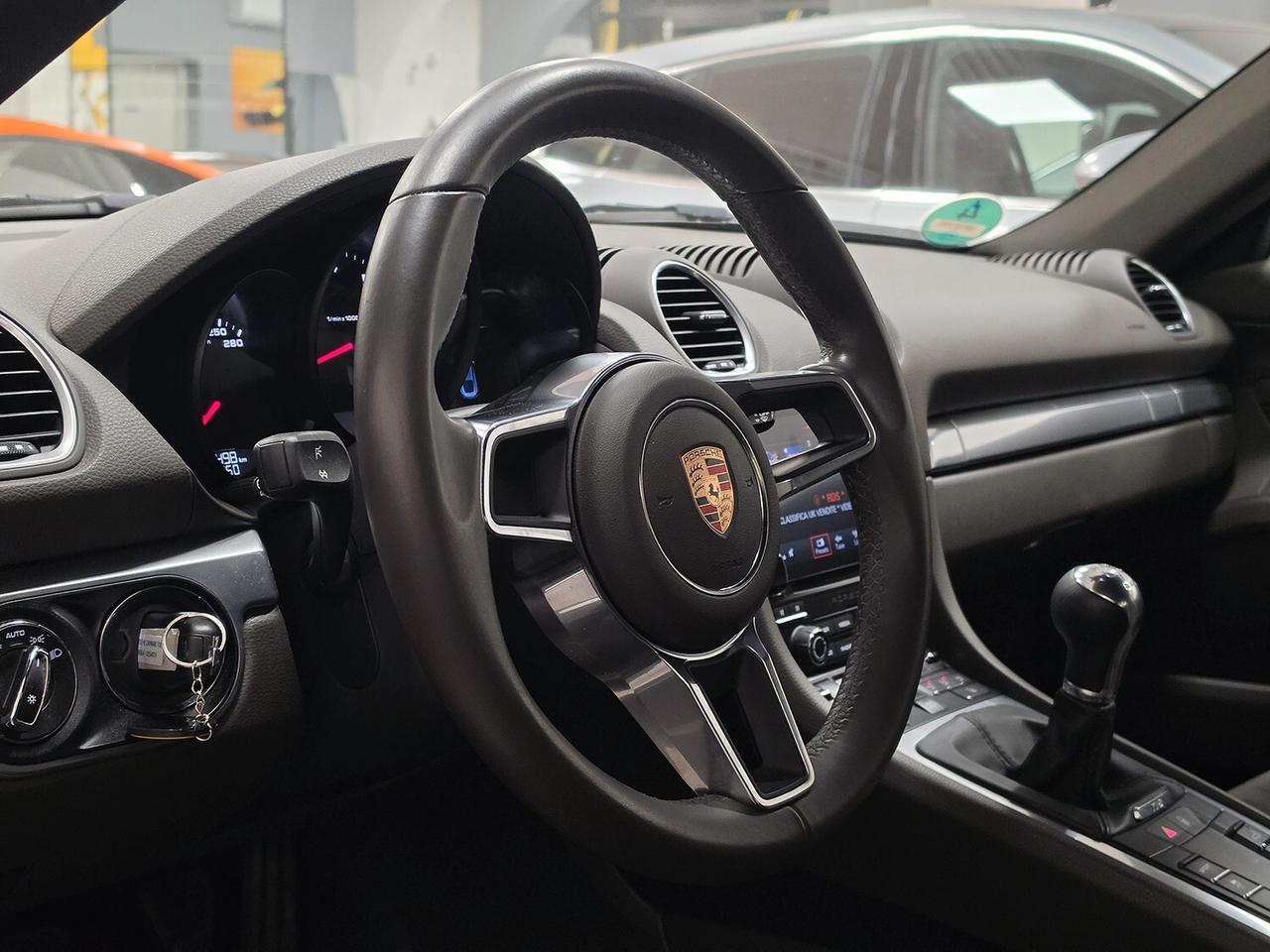 Porsche Cayman 718 (982) 2.0 300cv MANUALE _ SEDILI RISCALDATI GARANZIA 12 MESI _ INTERNI ATELIER