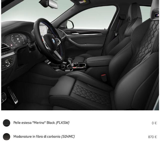BMW X4 M Competition +m comp pack+carbon+21