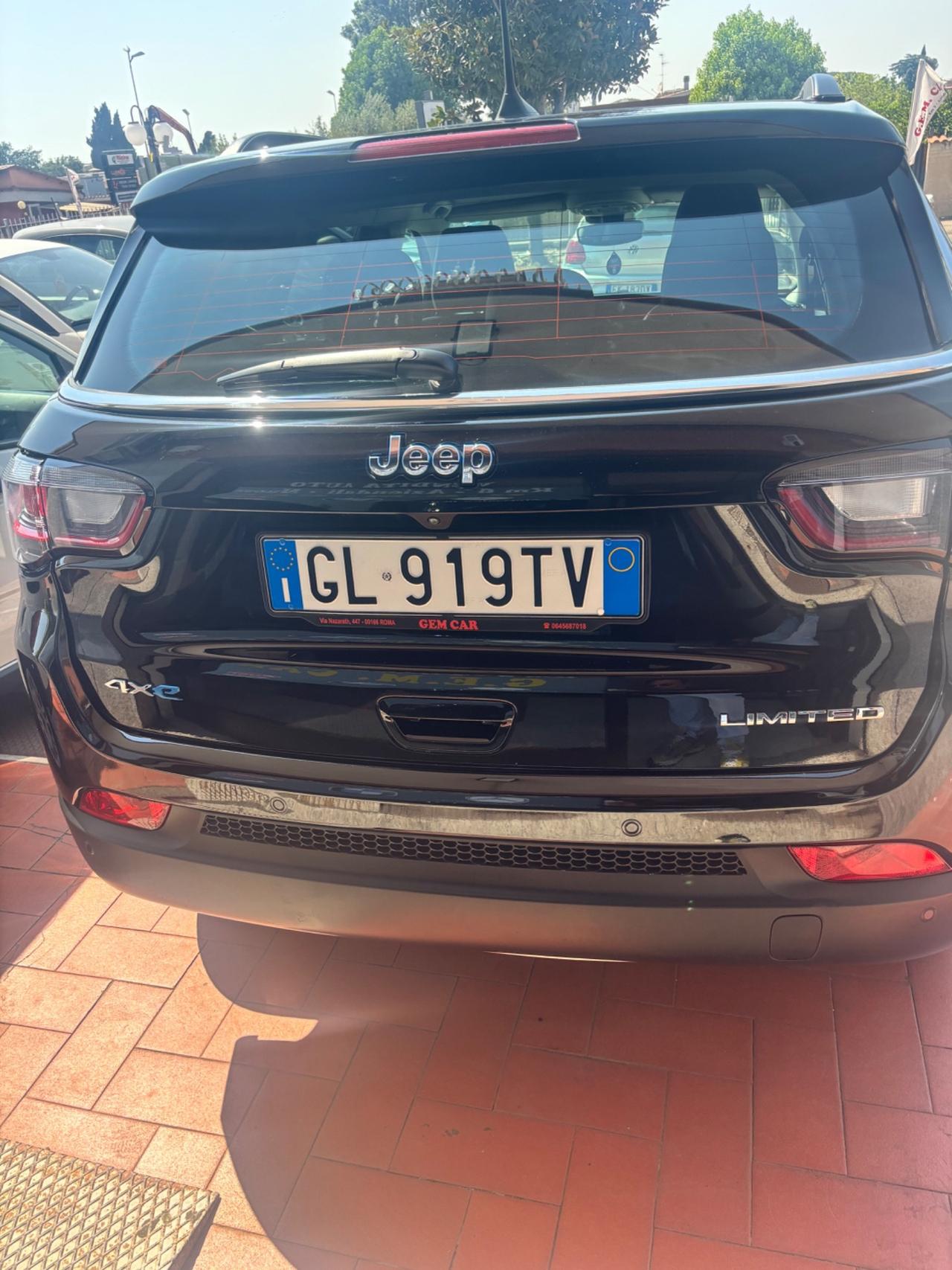 Jeep Compass 1.3 Turbo T4 190 CV PHEV AT6 4xe Limited