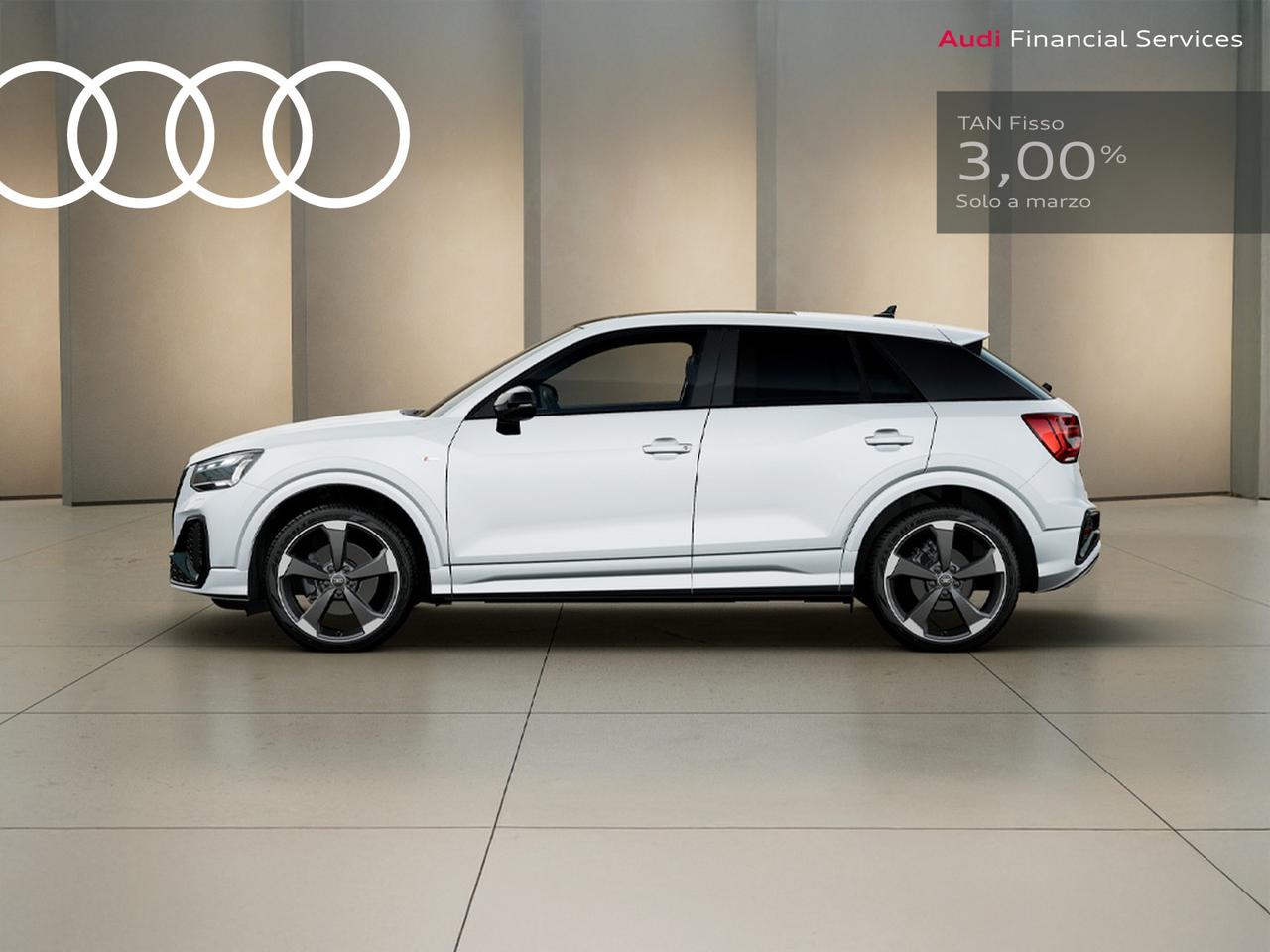 Audi Q2 40 2.0 tfsi identity black quattro s-tronic