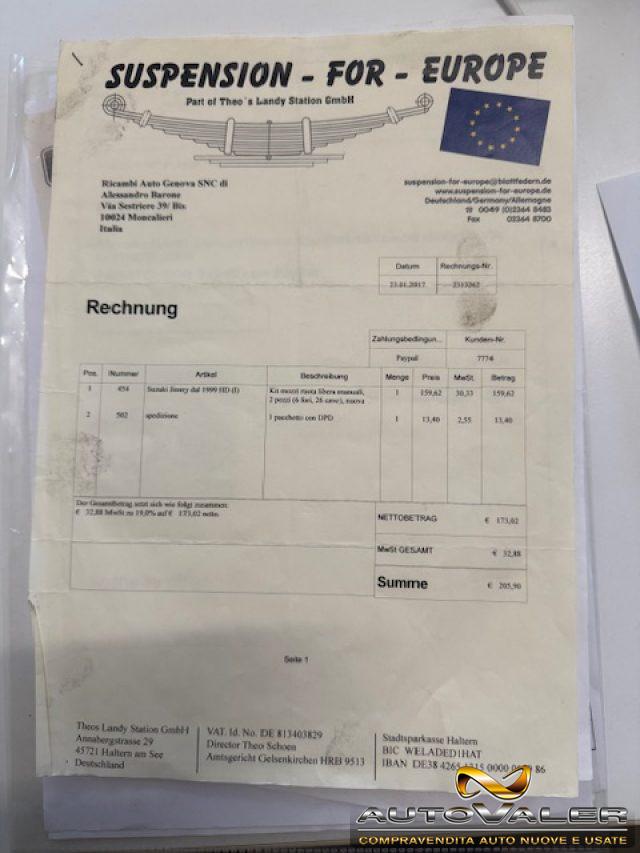 SUZUKI Jimny 1.3i 16V cat 4x4WD JLX