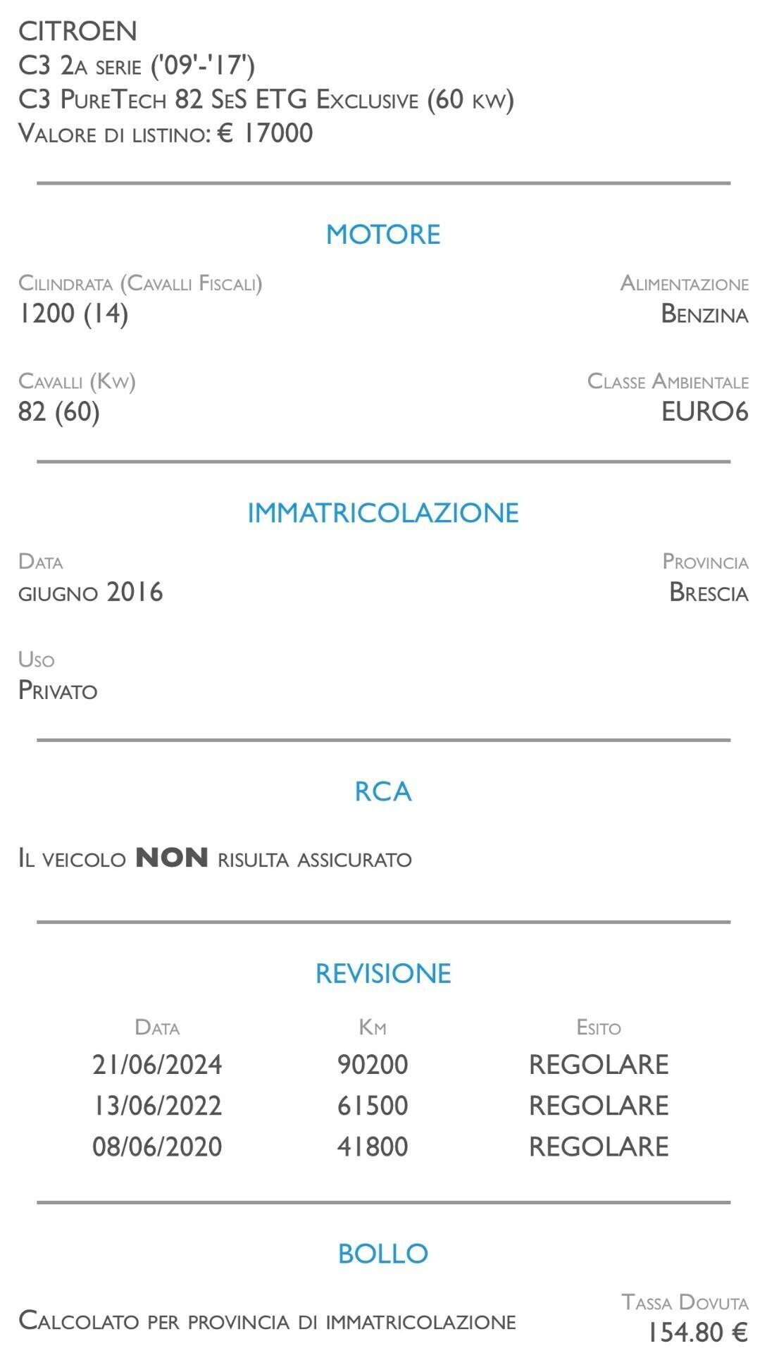 Citroen C3 PureTech 82 S&S ETG Exclusive - CAMBIO AUTOMATICO
