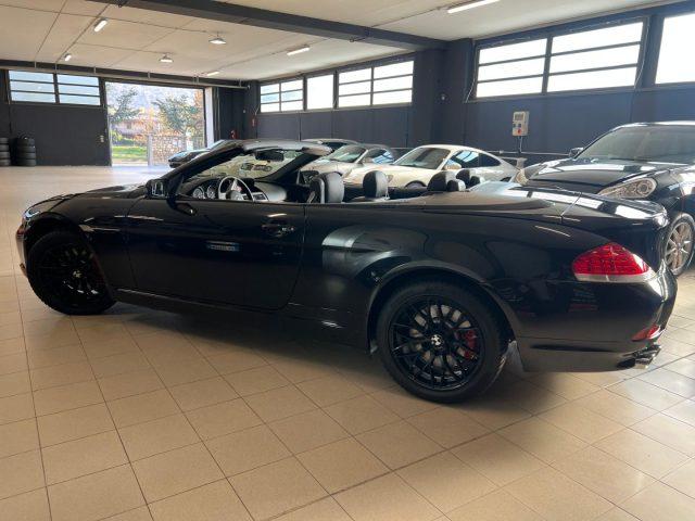BMW 650 i Cabrio M6 PACK ! 1PROPRIETARIO ! TOTAL BLACK !