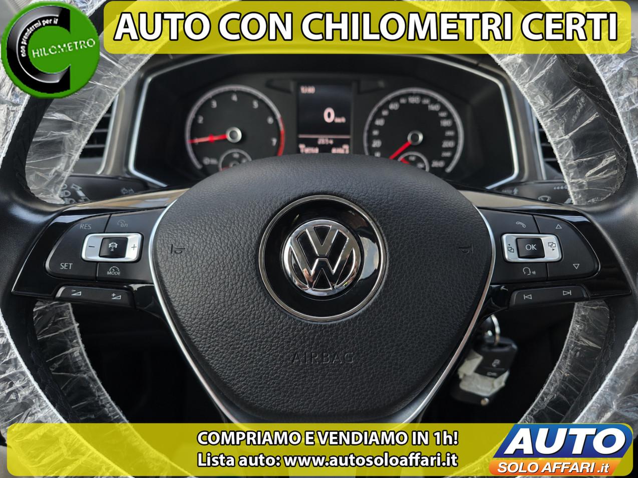 Volkswagen T-Roc 1.0 TSI STYLE 115CV EURO6B CARPLAY/ADAPTIVE CRUISE/DISTRIBUZIONE FATTA