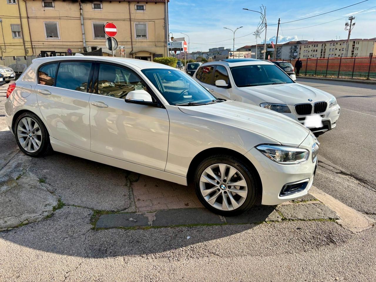 BMW 116 CAMBIO AUTOMATICO BIANCO PERLATO