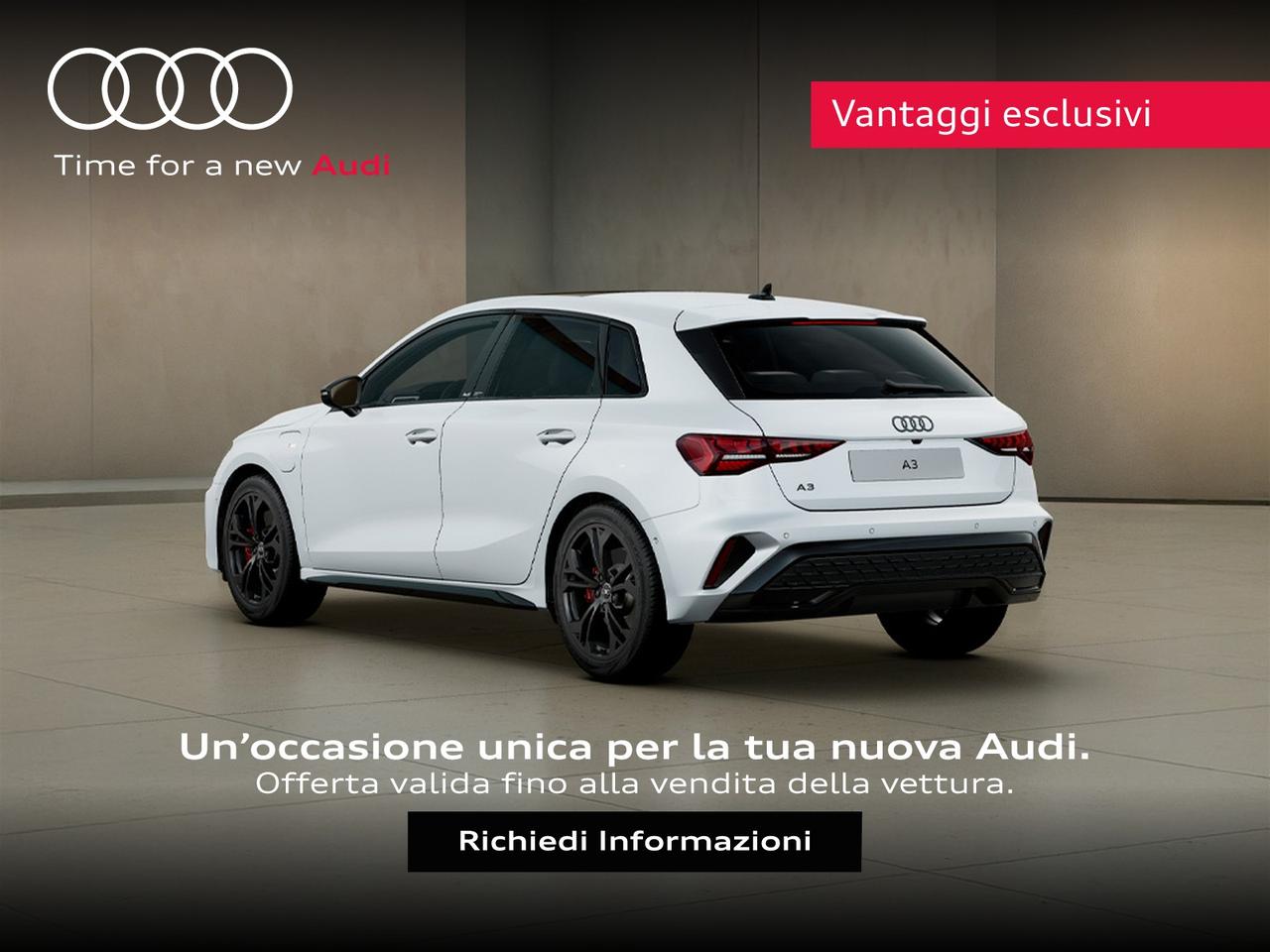 Audi A3 sportback 45 1.5 tfsi e s line edition s-tronic