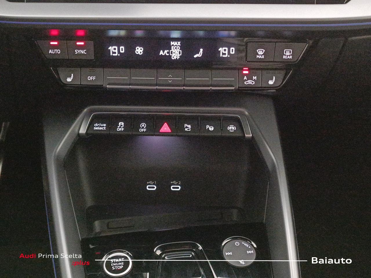 Audi A3 sedan 2.0 tdi 150cv s line edition s tronic