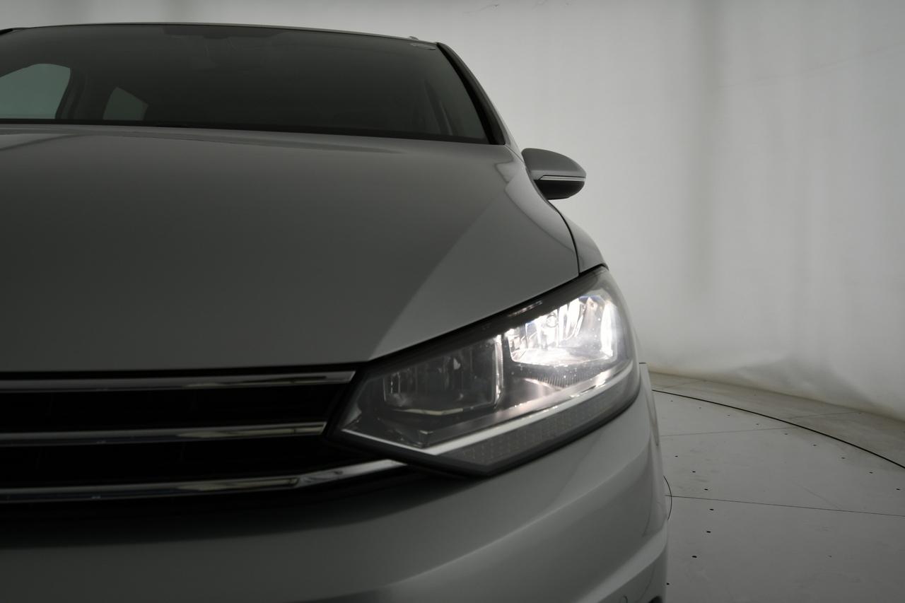 VOLKSWAGEN Touran 1.6 tdi Highline 115cv dsg ACC+ALCANTARA+C17"