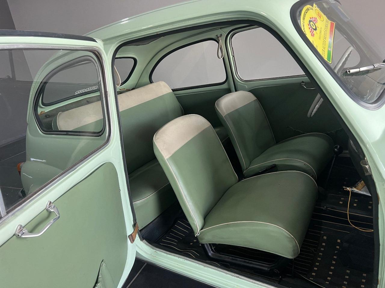 Fiat 600 D 1962 PORTE A VENTO