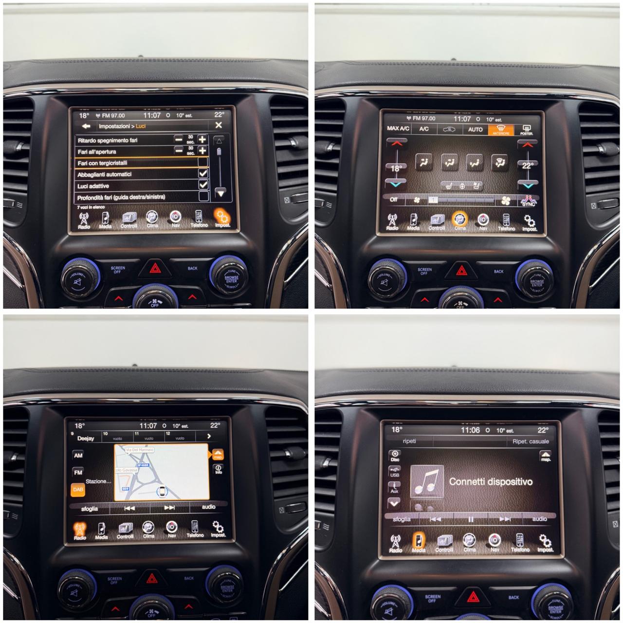 Jeep Grand Cherokee 3.0 V6 CRD 250 CV Multijet II Summit 03/2015 EURO 5B