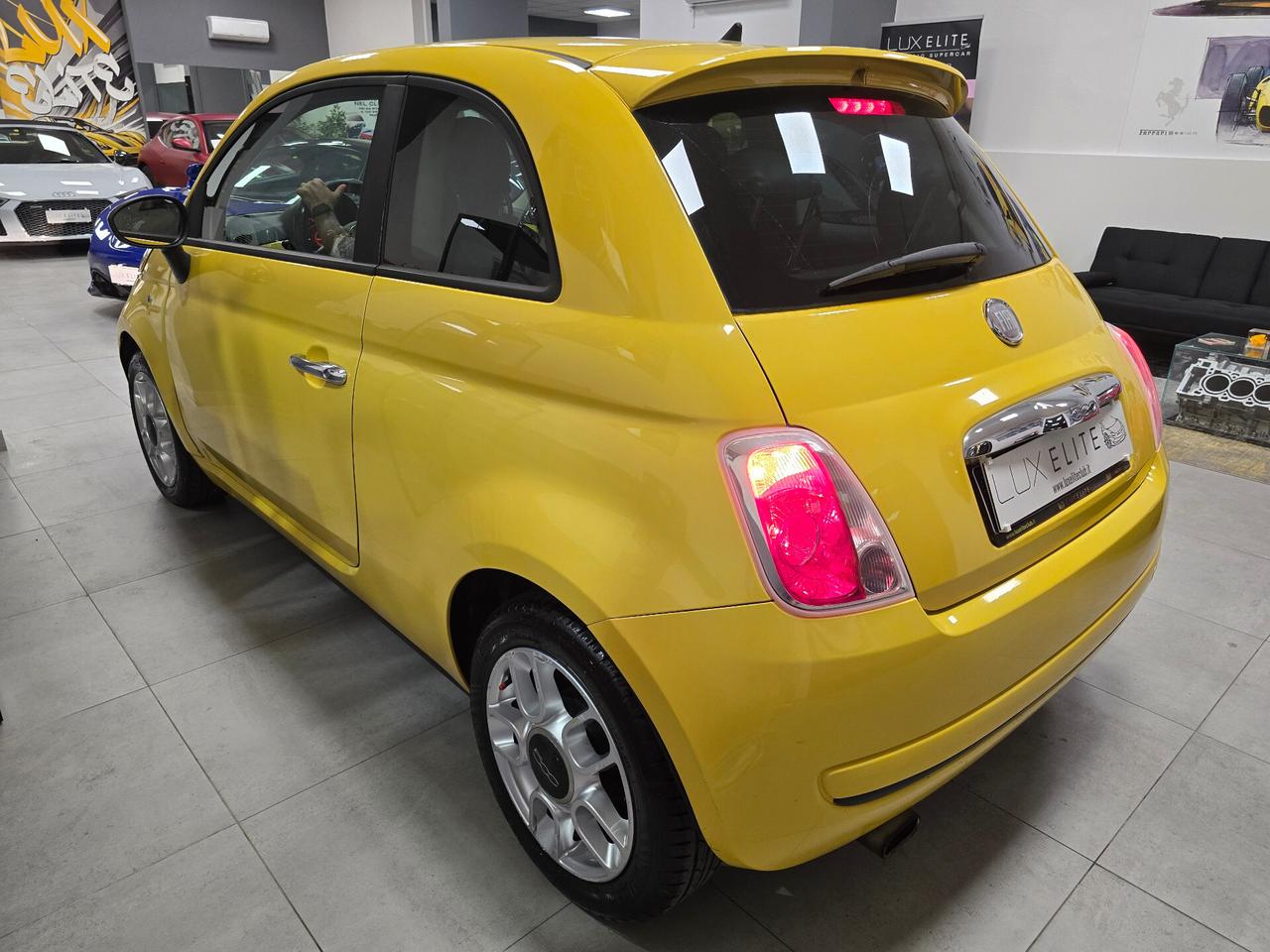 Fiat 500 1.2 Sport 69CV GIALLA UNICO PROPRIETARIO