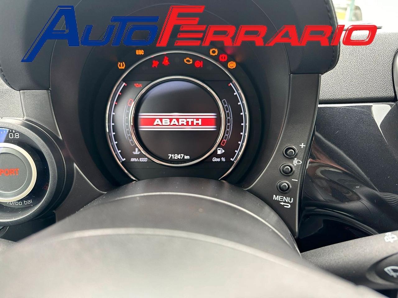 Abarth 595 CUSTOM 17" APPLE CAR PLAY SENS PARK ANDROID AUTO NAVY FARI XENO IN ARRIVO OPZIONABILE