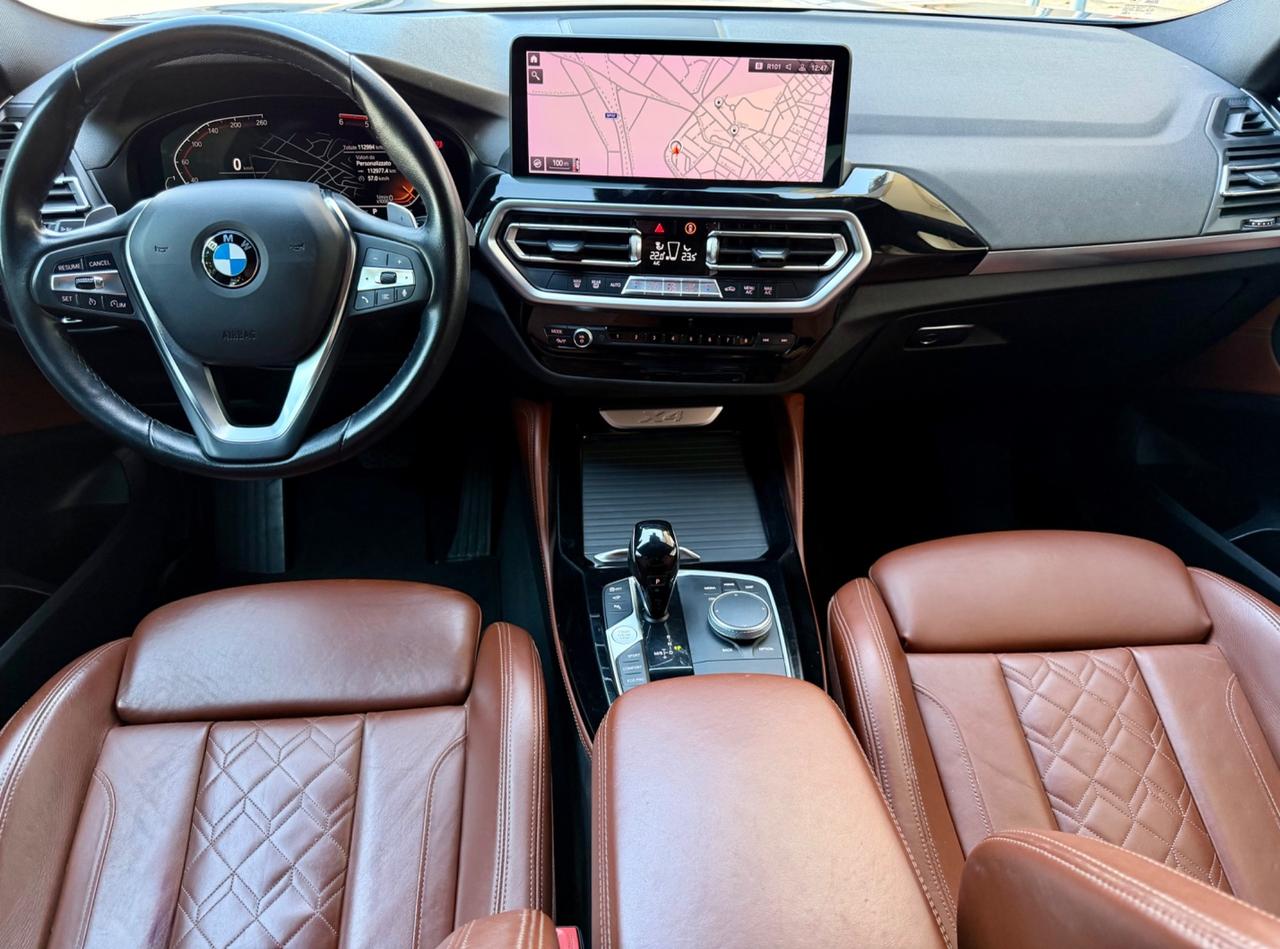 Bmw X4 xdrive 30d mhev 249CV FARI LASER-PELLE