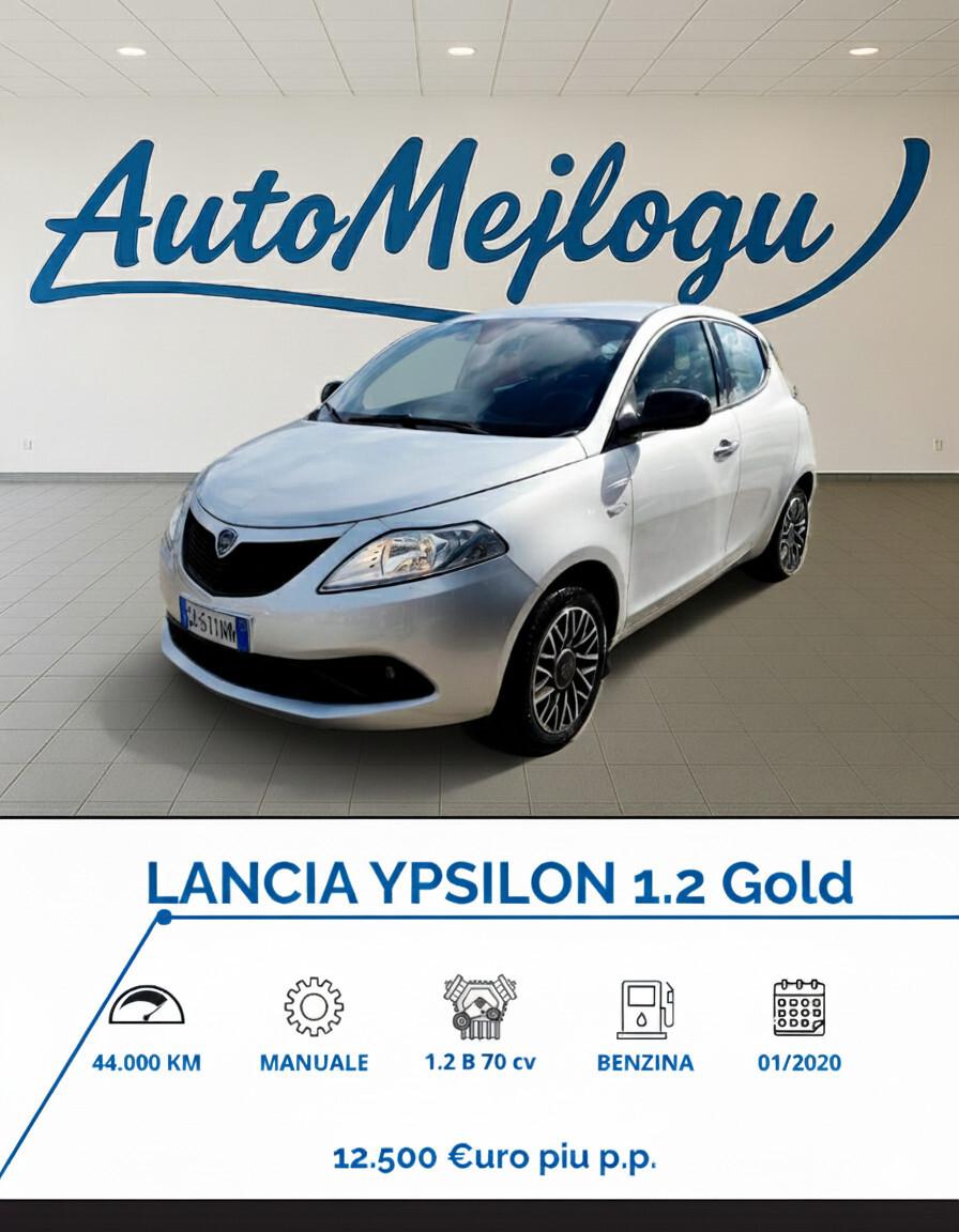 Lancia Ypsilon 1.2 69 CV 5 porte S&S Gold