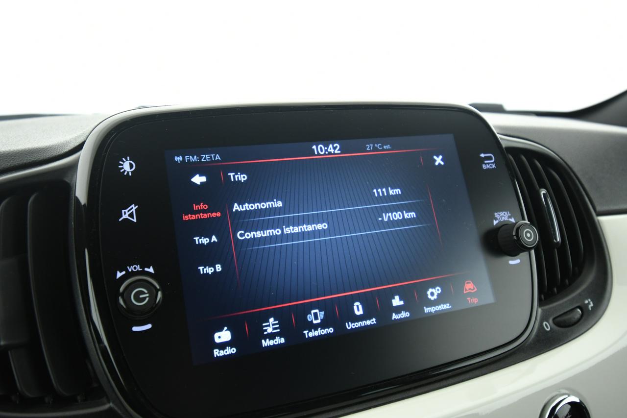 FIAT 500 1.0 hybrid 70cv BLUETOOTH+NEOPATENTATI