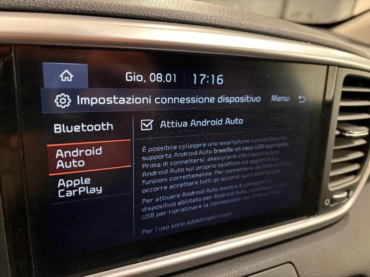 Kia Sportage BUSINESS CLASS 1.6 ECOGPL 2WD UNICO PR.