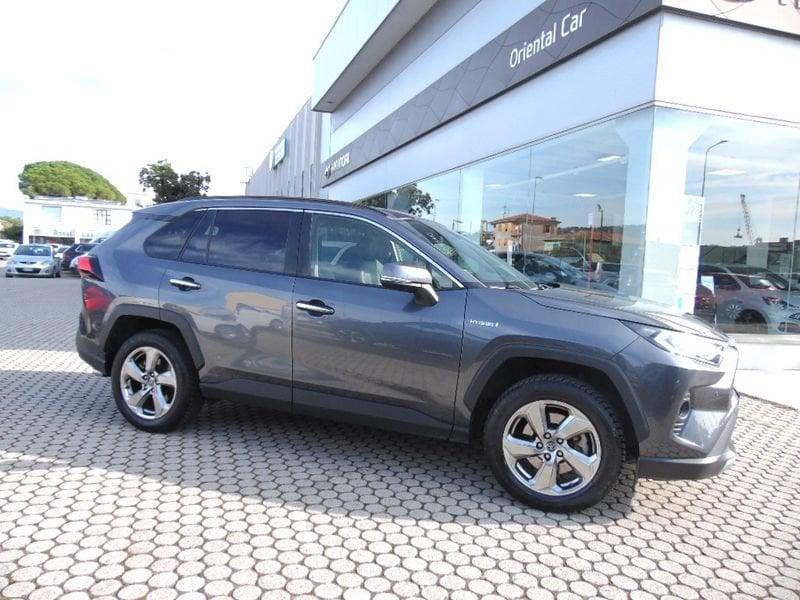 Toyota RAV4 2.5 HV (222CV) E-CVT AWD-i Lounge TAGLIANDI TOYOTA, 4WD, PELLE, TETTO