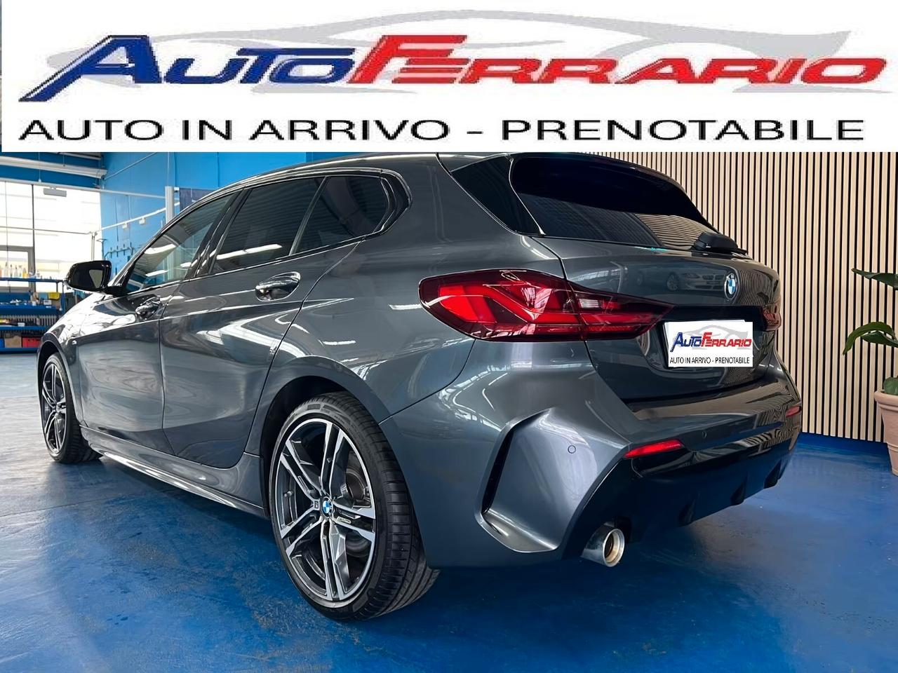 Bmw 118 M SPORT INTERNI A GUSCIO(INTROVABILE) SEN PARK DOPPI VETRI SCURI 18" PORTELLONE ELETTRICO IN ARRIVO