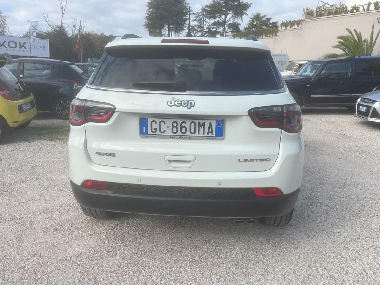 Jeep Compass 1.3 Turbo T4 190 CV PHEV AT6 4xe Limi