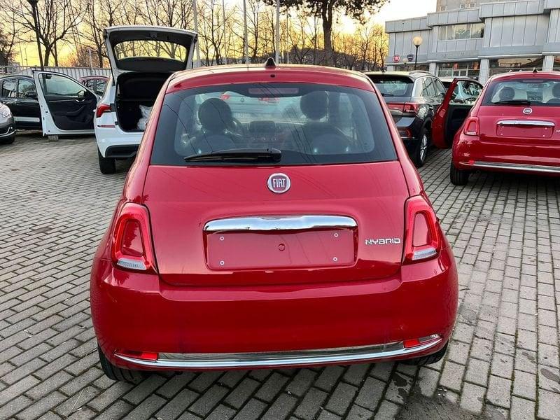 FIAT 500 1.0 Hybrid Red