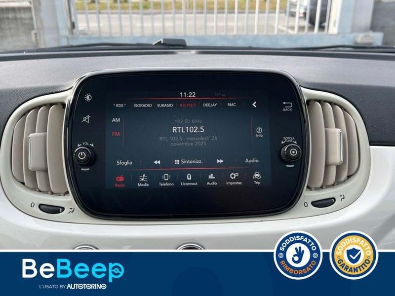 FIAT 500 1.3 MJT LOUNGE 95CV