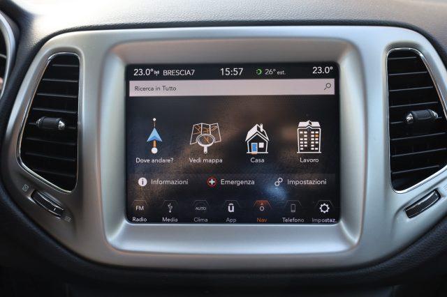 JEEP Compass 1.6 Mjt 2WD 120CV GANCIO TRAINO Navi ACC Radar Cam