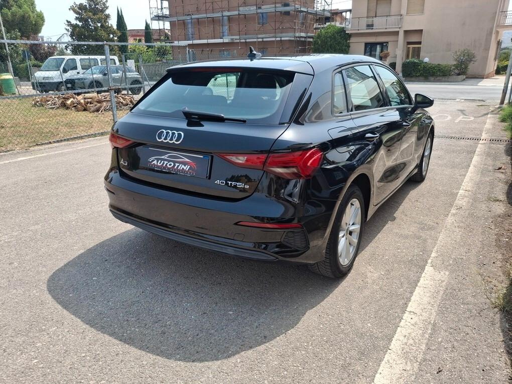 Audi A3 SportBack 1.5 TFSI Benzina/Ibrida - 2021