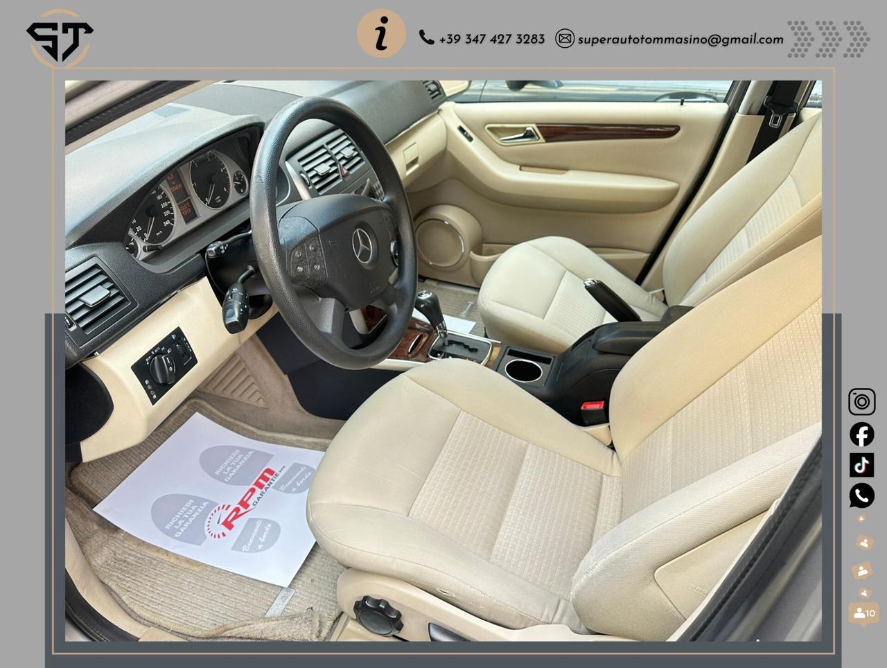 Mercedes benz B 180 CDI Sport Automatic