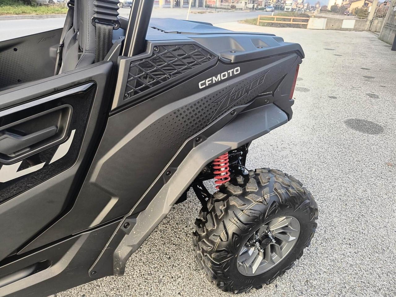 CFMOTO CF Z800 TARGA BIANCA