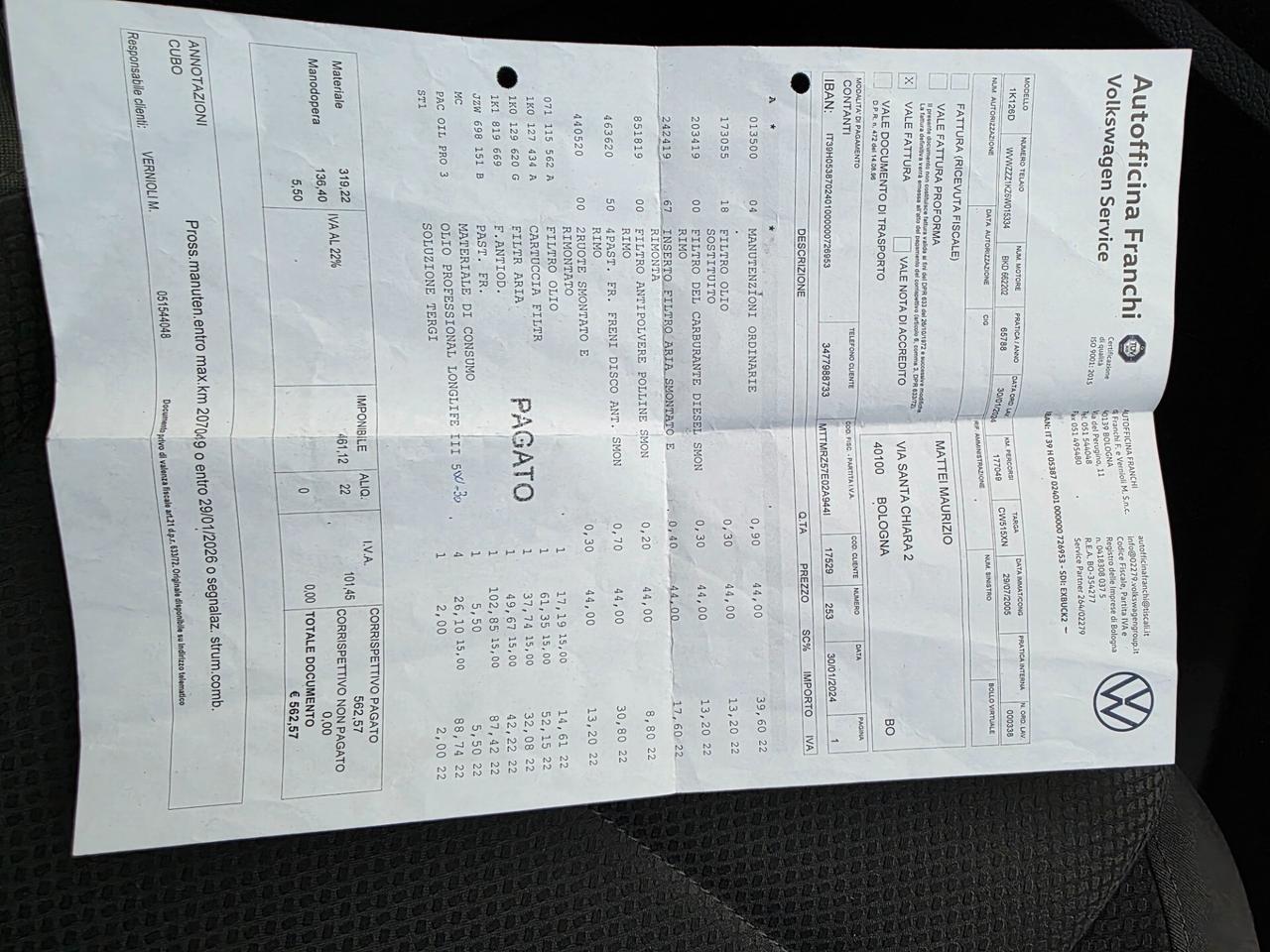 Volkswagen Golf 2.0 16V TDI 4x4 vista provata piaciuta