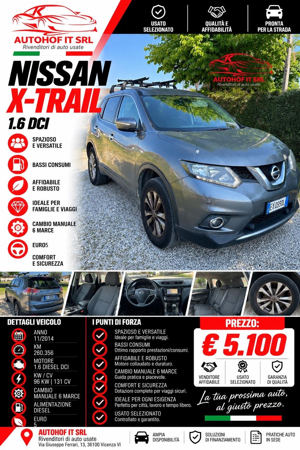 Nissan X-Trail 1.6 dCi 2WD Acenta