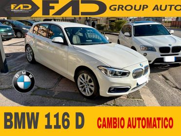 BMW 116 CAMBIO AUTOMATICO BIANCO PERLATO