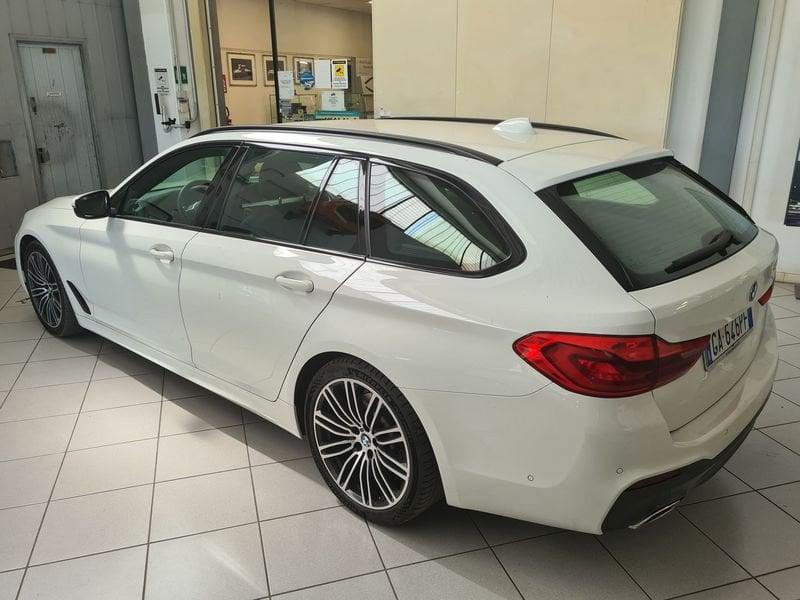 BMW Serie 5 520d 48V Touring Msport!TAGLIANDI UFFICIALI BMW!