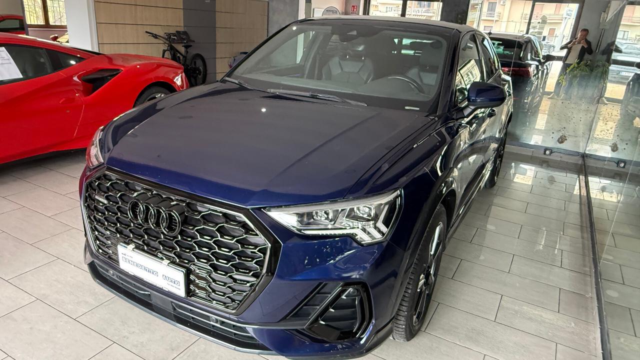 AUDI Q3 SPORTBACK 2.0 TDI QUATTRO S LINE S TRONIC IDENTITY BLACK