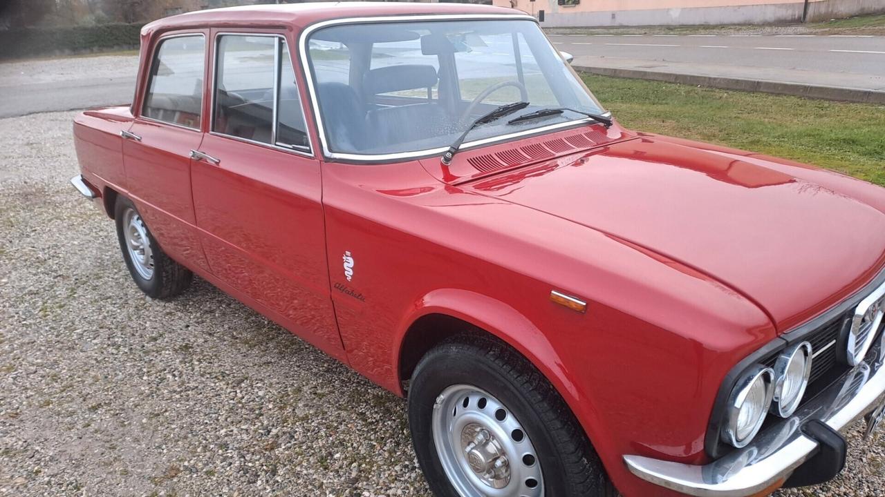 Alfa Romeo Giulia Nuova Super BELLISSIMA targhe nere