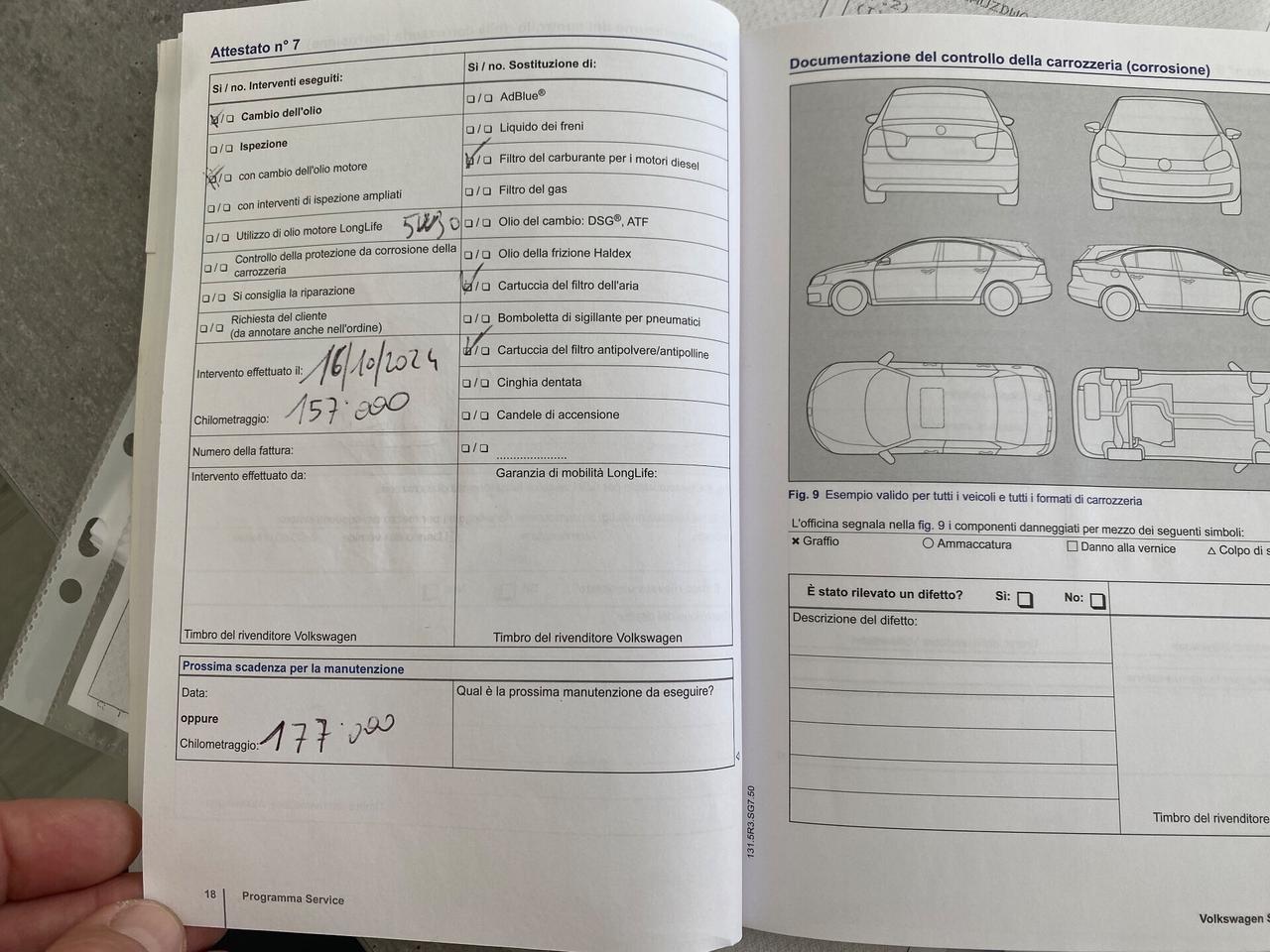 VOLKSWAGEN GOLF 1.6 DIESEL SERIE SETTE