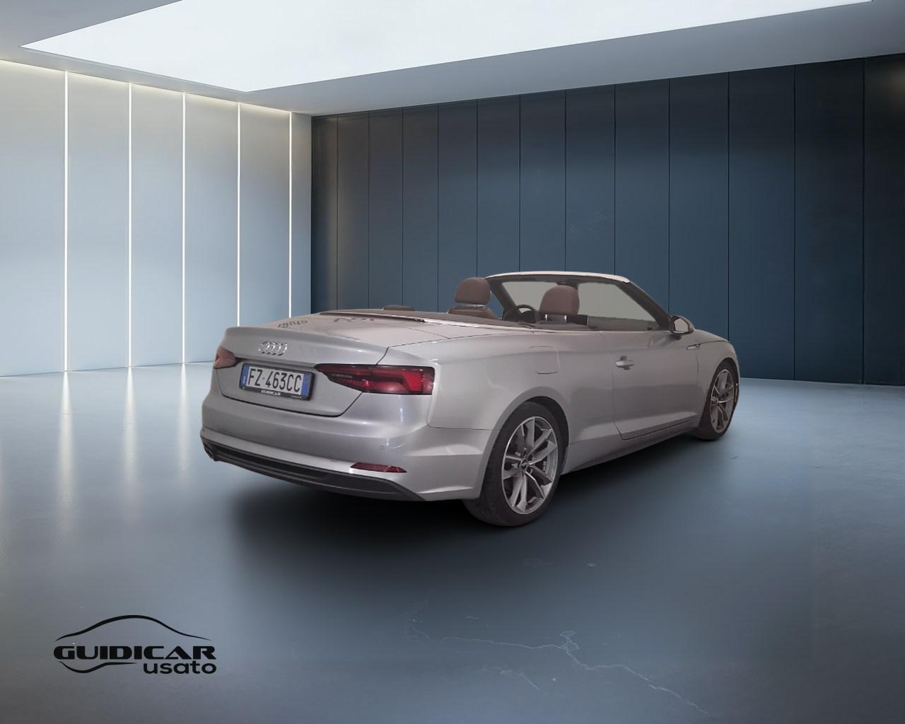 AUDI A5 II 2017 Cabriolet - A5 Cabrio 40 2.0 tdi Business Sport 190cv s-tronic