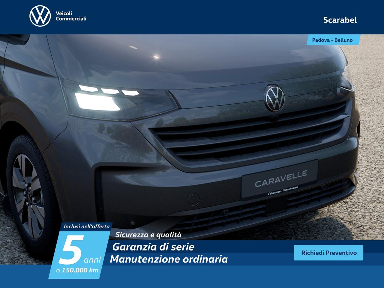 Volkswagen T7 Caravelle t7 2.0 tdi 170cv life l1 auto