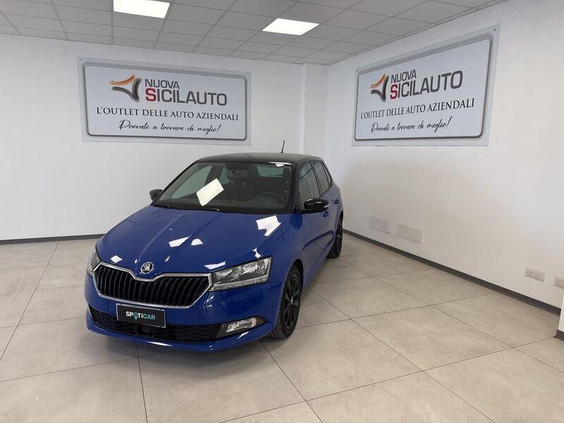Skoda Fabia III 2015 Berlina 1.0 mpi Twin Color Nero 60cv my19