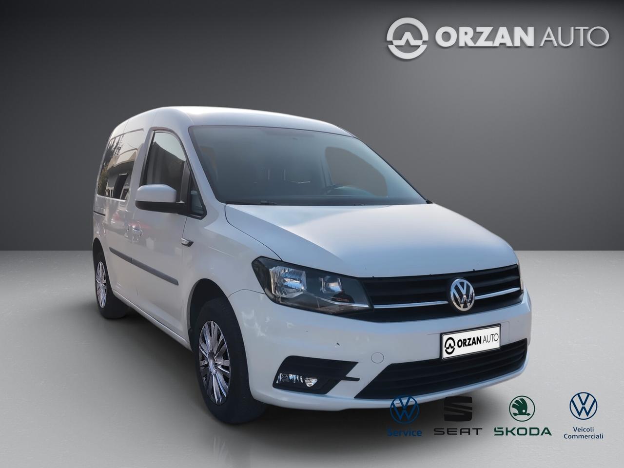 Volkswagen Caddy 2.0 TDI 102 CV COMF. N1 5 POSTI AUTOCARRO